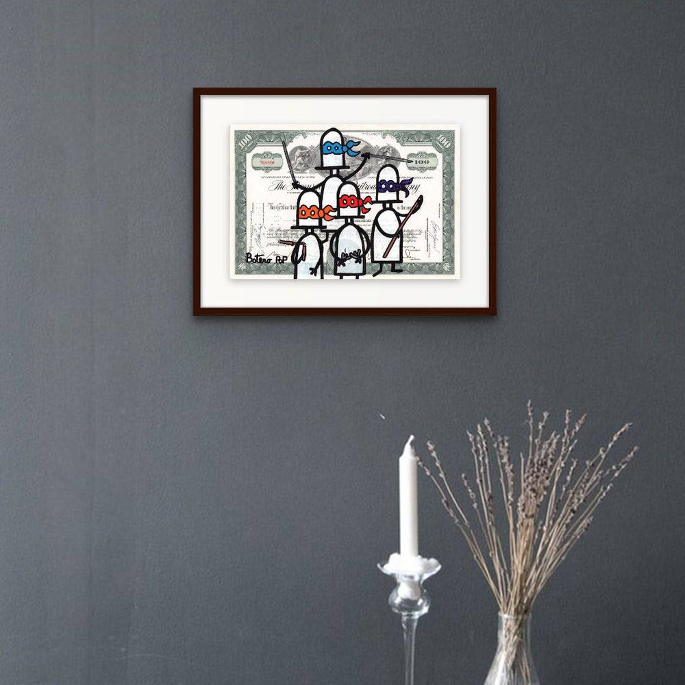 
                  
                    Ninja by Botero Pop - Signature Fine Art
                  
                