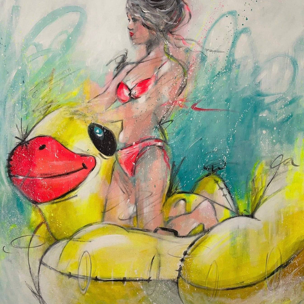 
                  
                    On The Waves To Miami by Katia Ferrari - Signature Fine Art
                  
                
