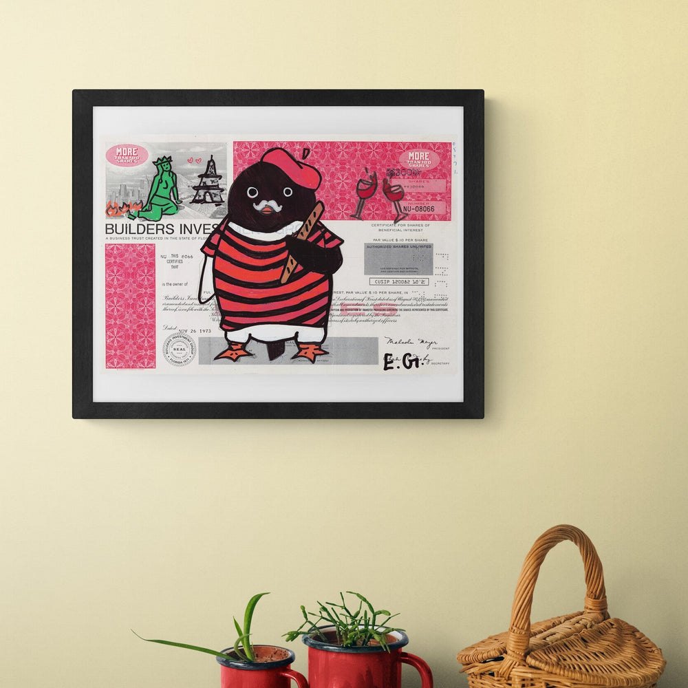 Oui oui by Eva Goubin by Eva Goubin - Signature Fine Art
