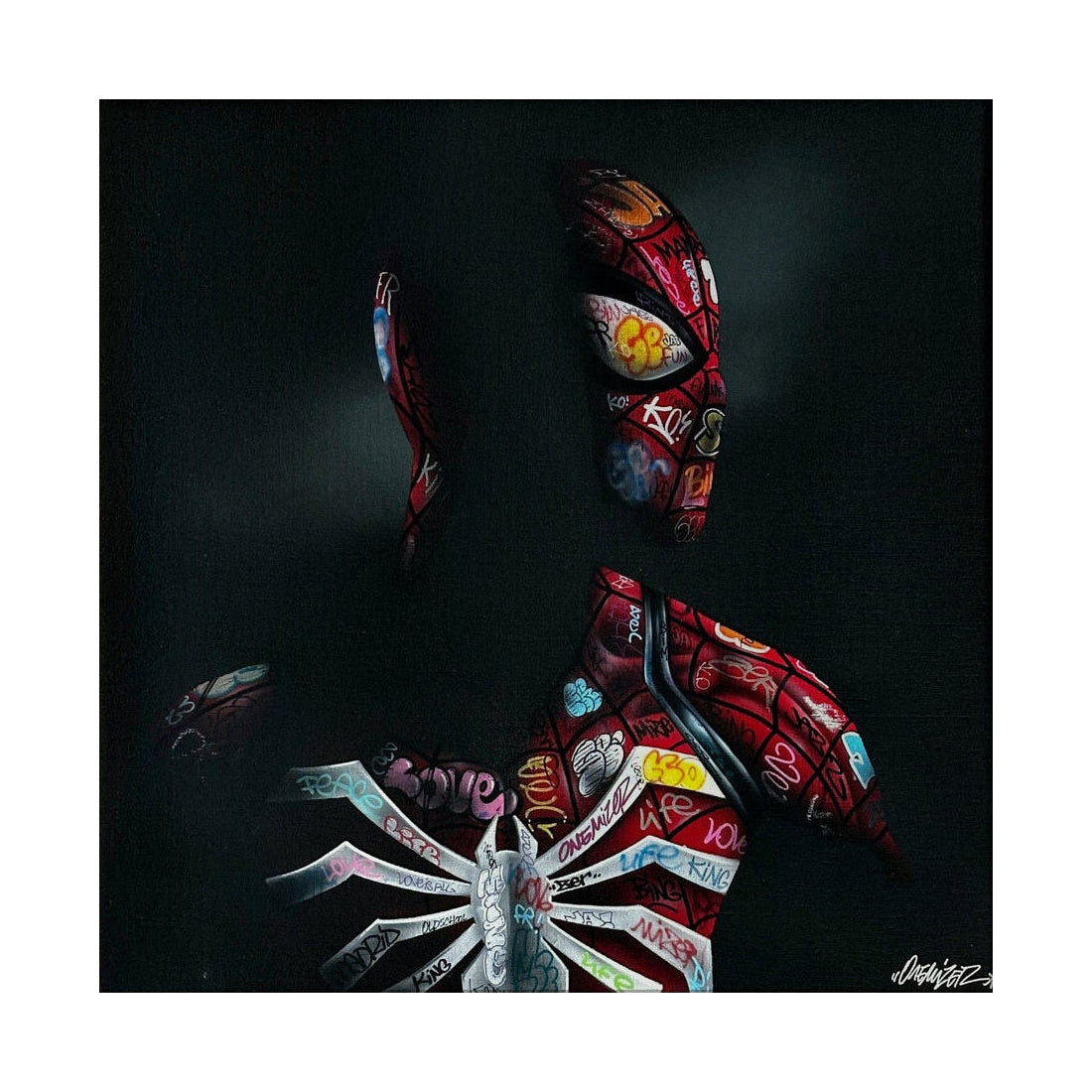 Peter Marker Spider-Man by Onemizer, original painting