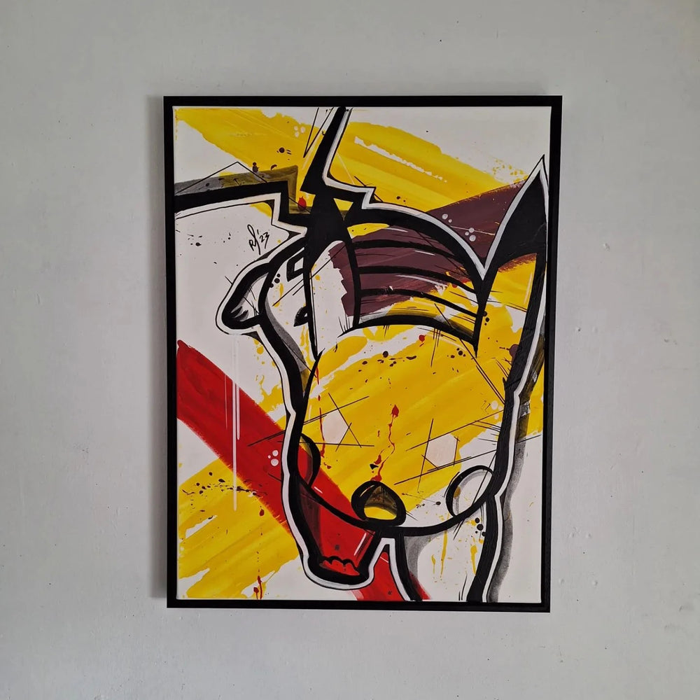 
                  
                    Pikachu the Yellow Mouse by Remco Schakelaar by Remco Schakelaar - Signature Fine Art
                  
                