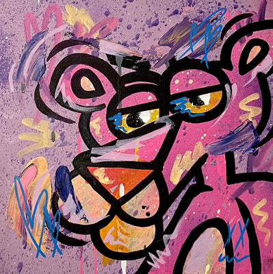 Pink Panther by Brunograffer by Brunograffer - Signature Fine Art