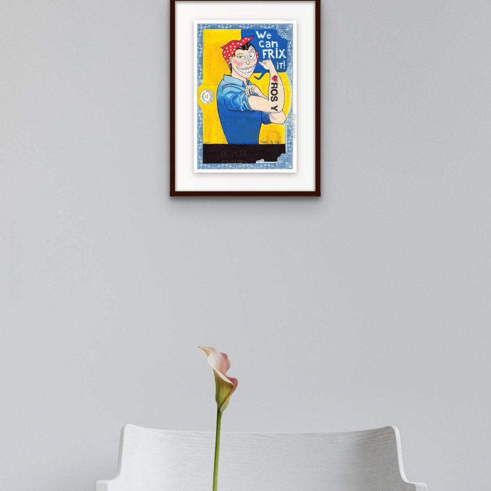 
                  
                    Rosy can Fix it by Freaks the Fab - Signature Fine Art
                  
                