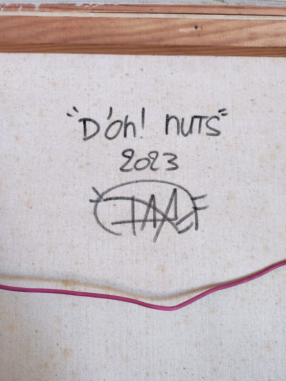 D'oh! nuts by Daru by Daru - Signature Fine Art