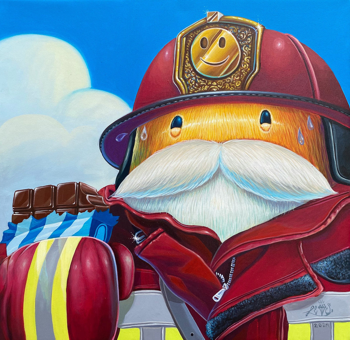 Decki Firmansah : Small bite after big battle | Signature Fine Art