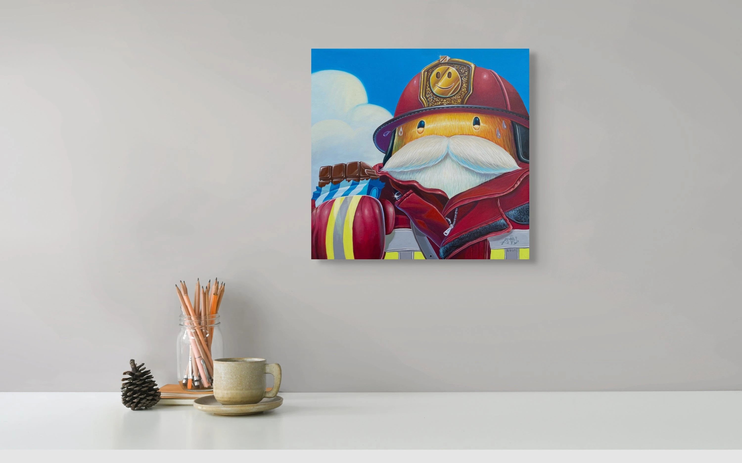 Decki Firmansah : Small bite after big battle | Signature Fine Art
