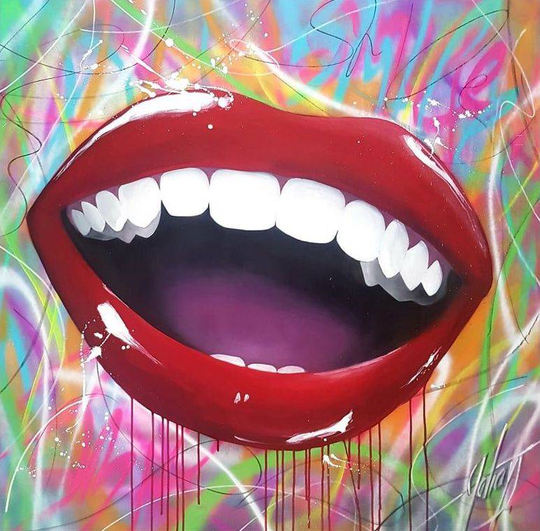 Smile by Julie Galiay - Signature Fine Art