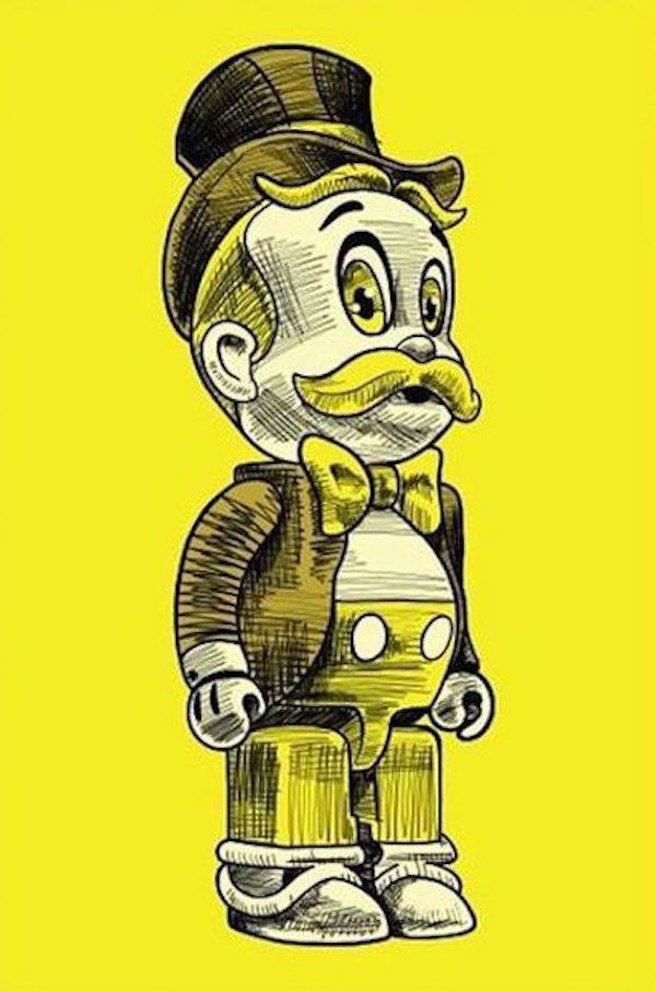 Sold as seen (Yellow) by Alec Monopoly - Signature Fine Art