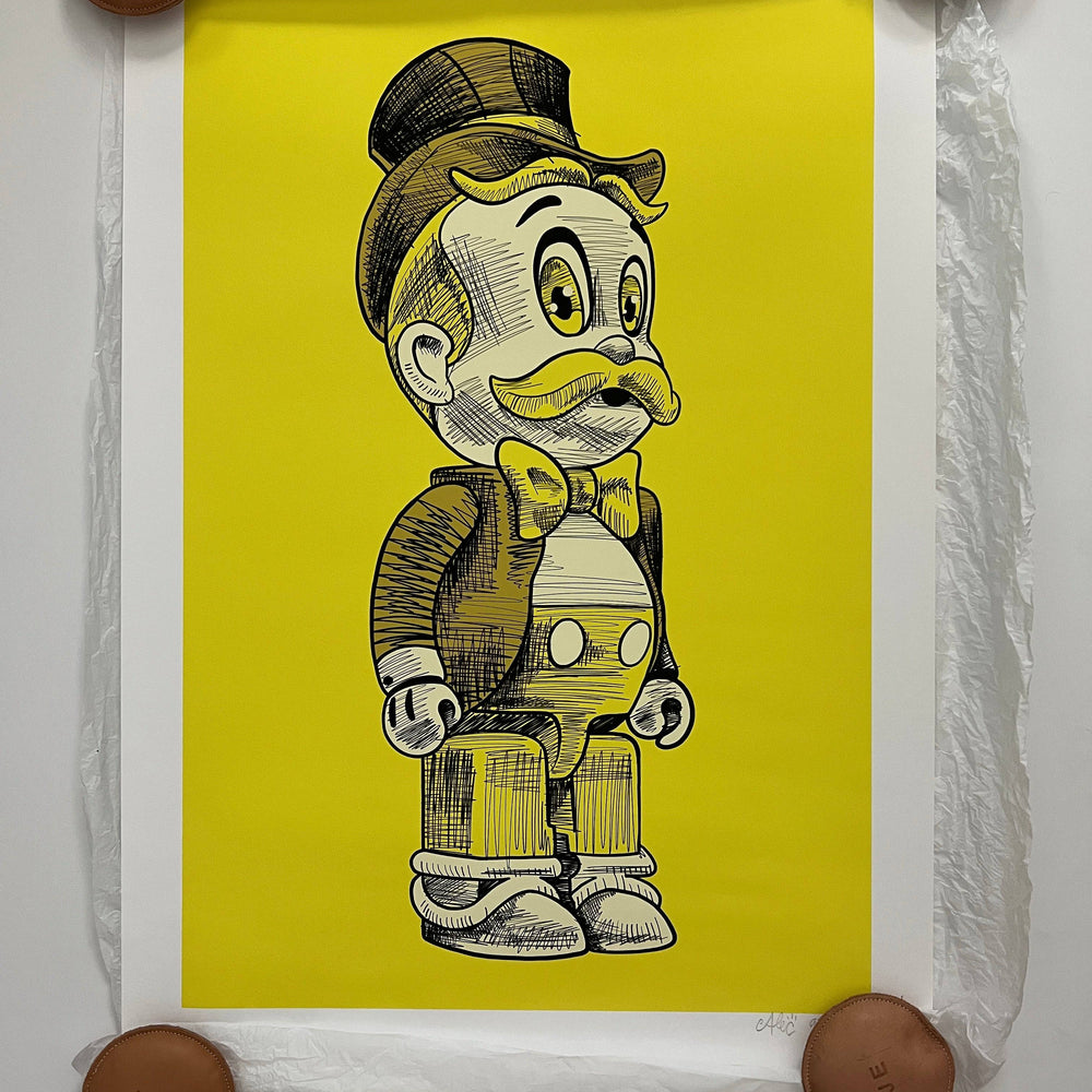 Sold as seen (Yellow) by Alec Monopoly - Signature Fine Art