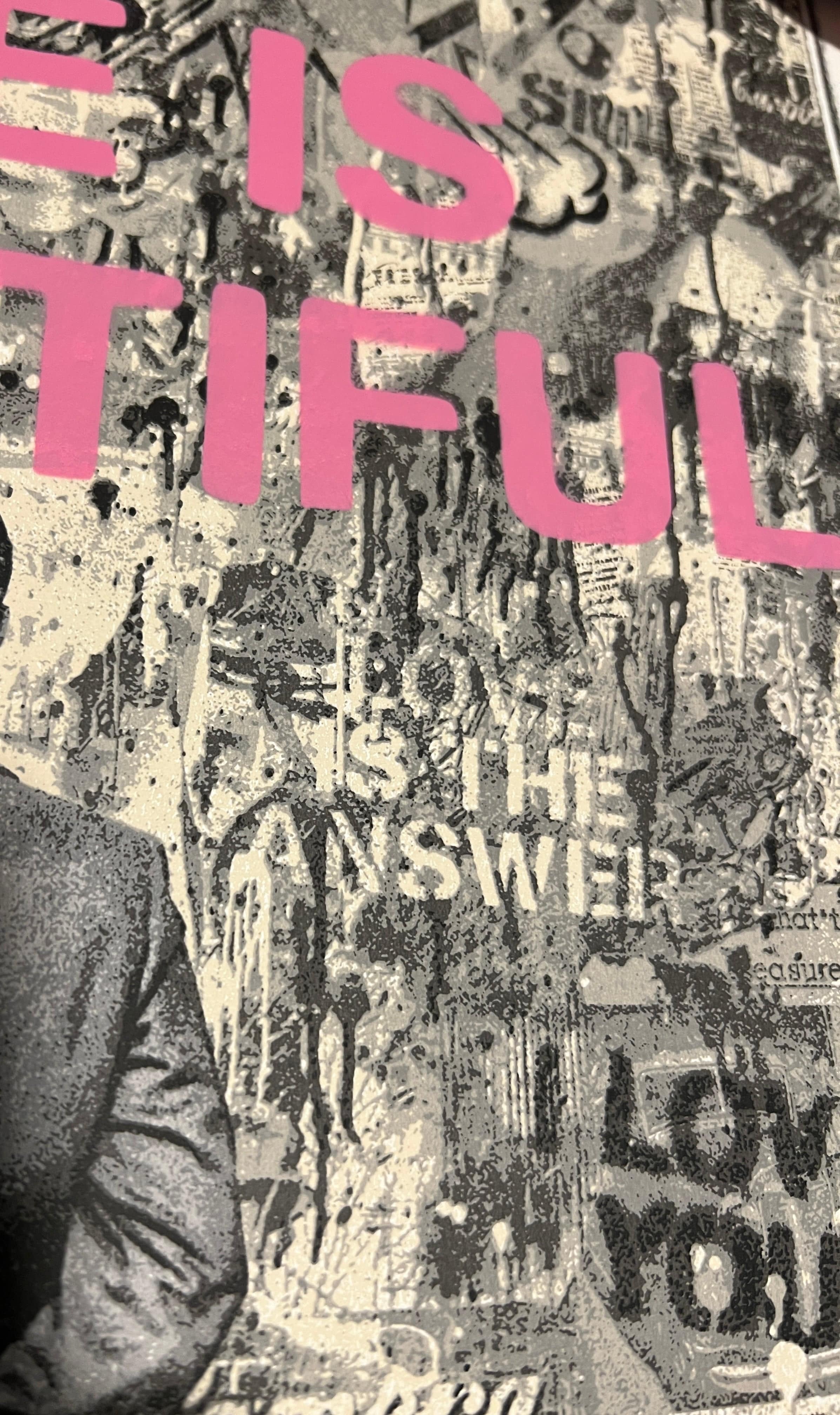 Mr. Brainwash : Street Connoisseur (Screen print on paper