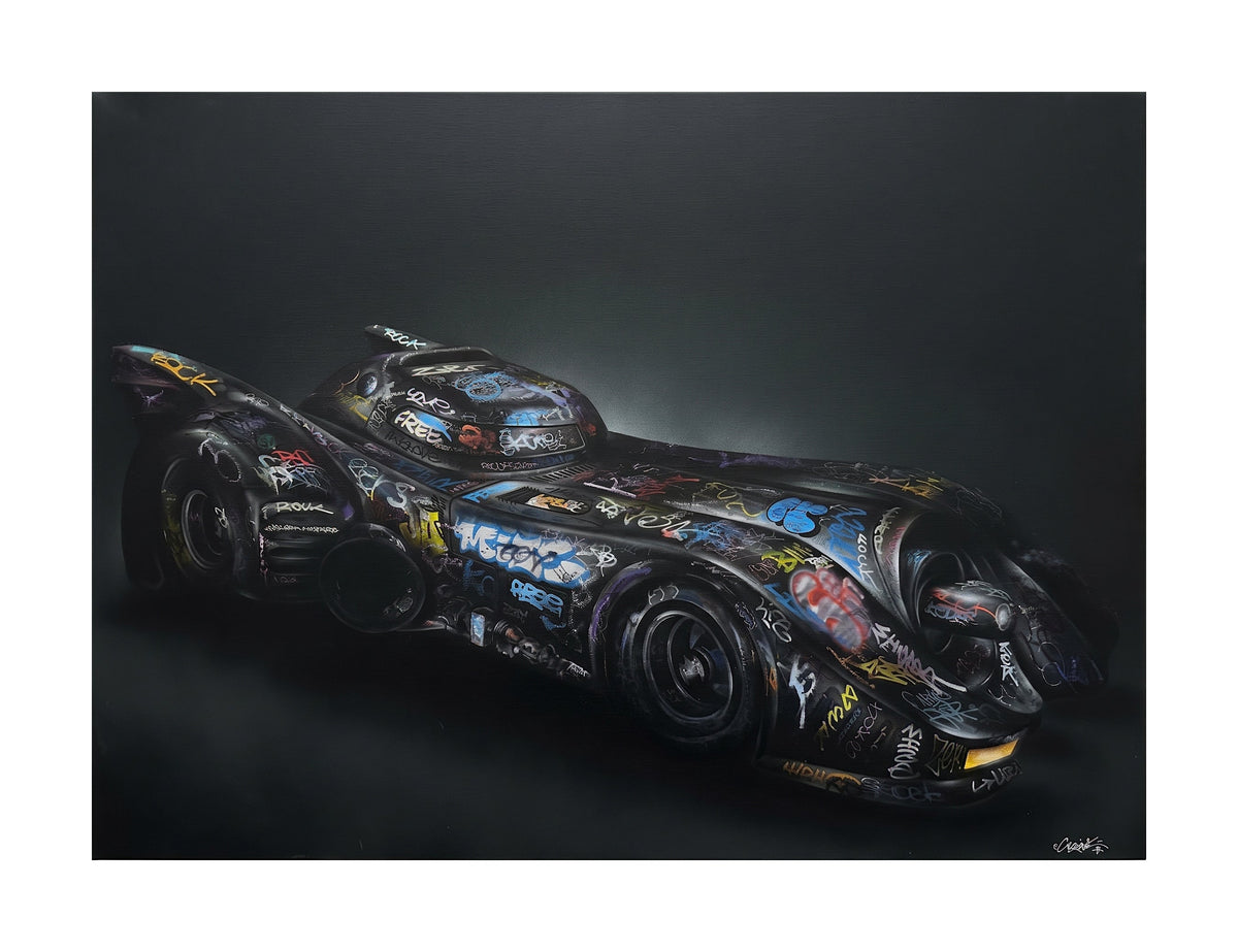 The Batmobile by Onemizer, original painting