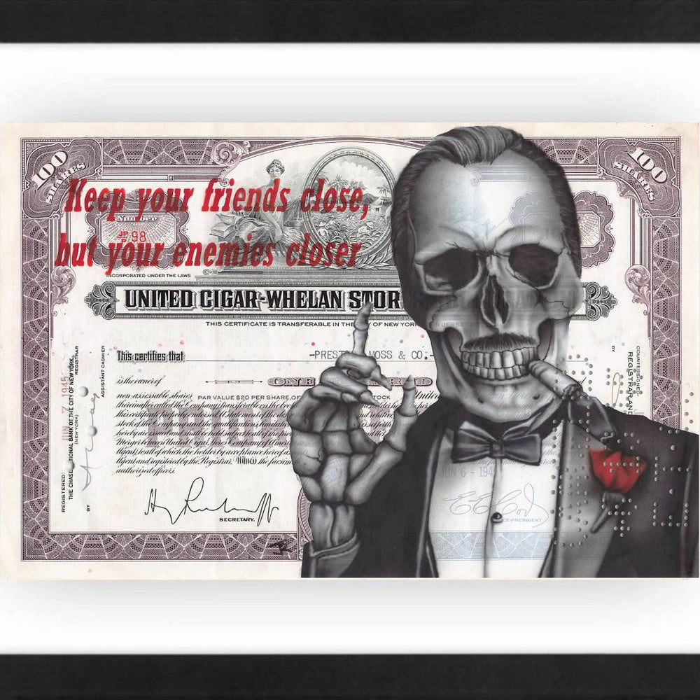 The Godfather by Jessica Renault jrbrush - Signature Fine Art
