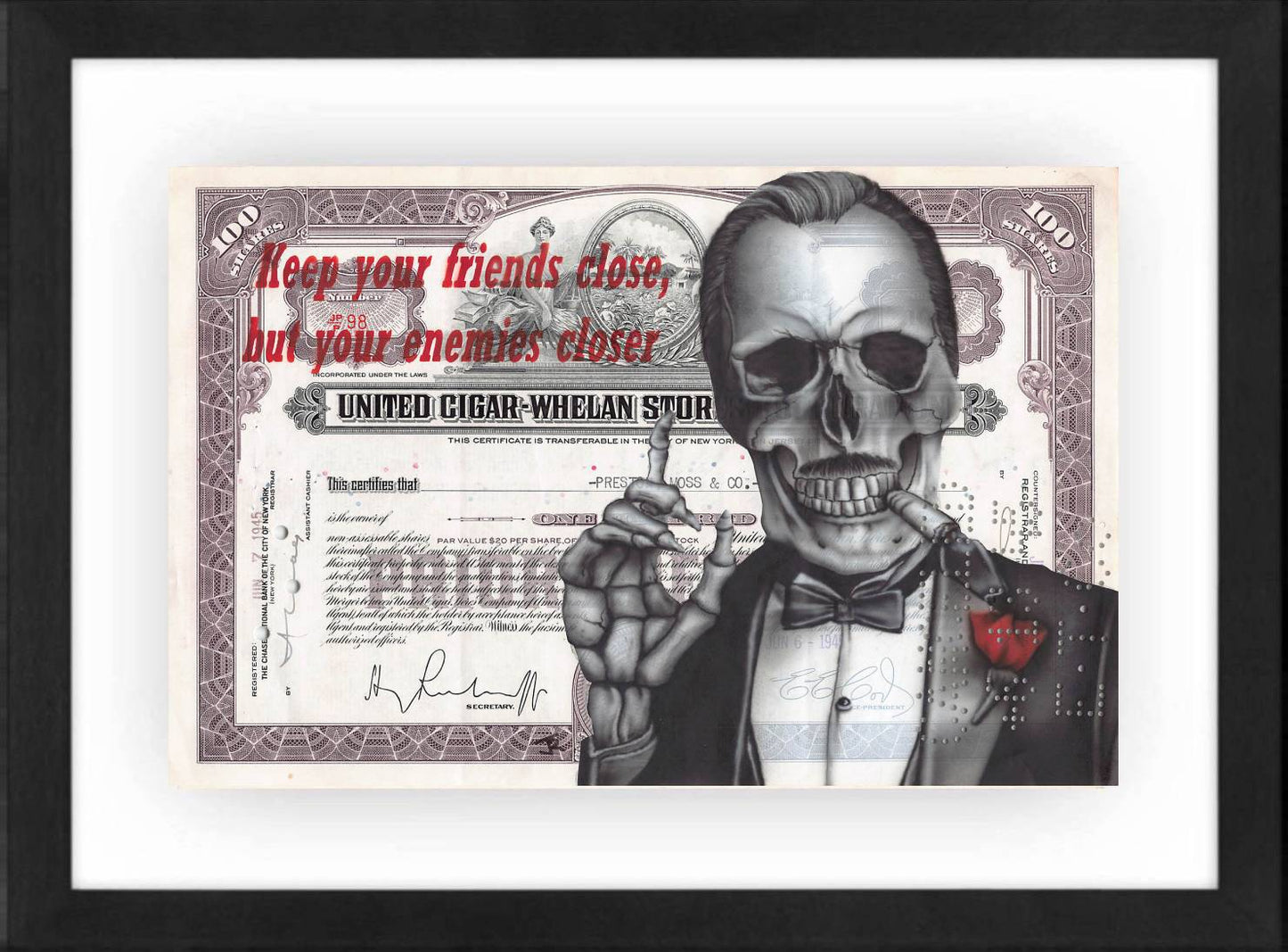 The Godfather by Jessica Renault jrbrush - Signature Fine Art