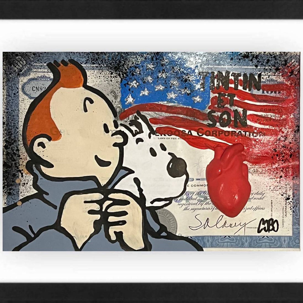 
                  
                    Tintin Son by cObo - Signature Fine Art
                  
                