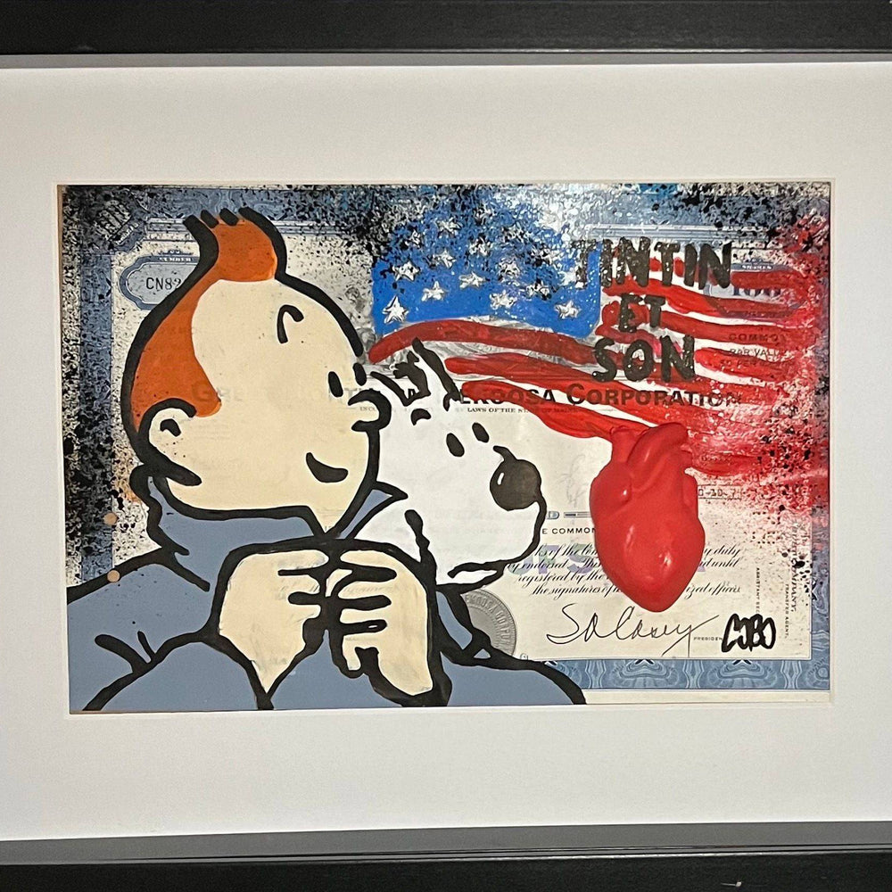 
                  
                    Tintin Son by cObo - Signature Fine Art
                  
                