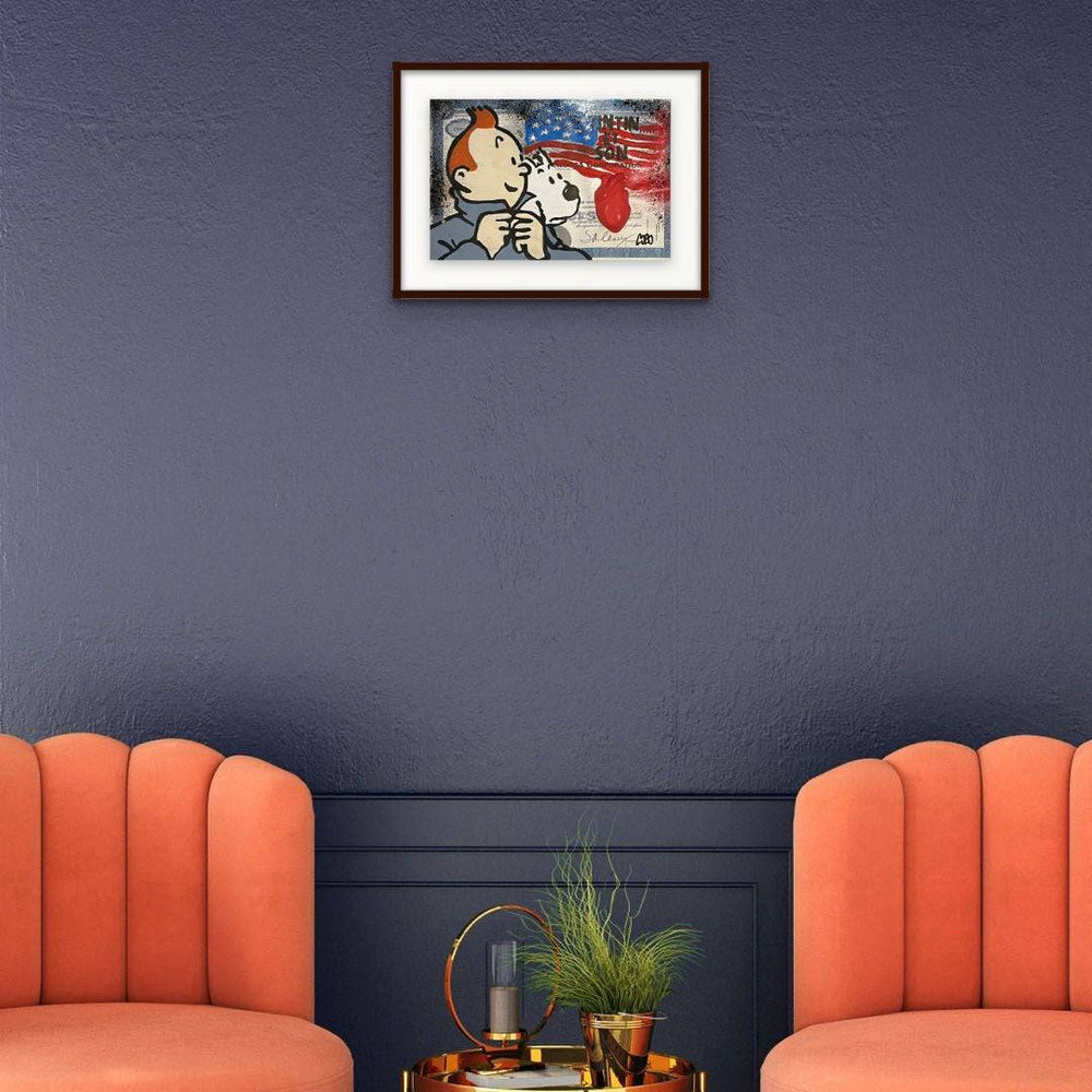 
                  
                    Tintin Son by cObo - Signature Fine Art
                  
                