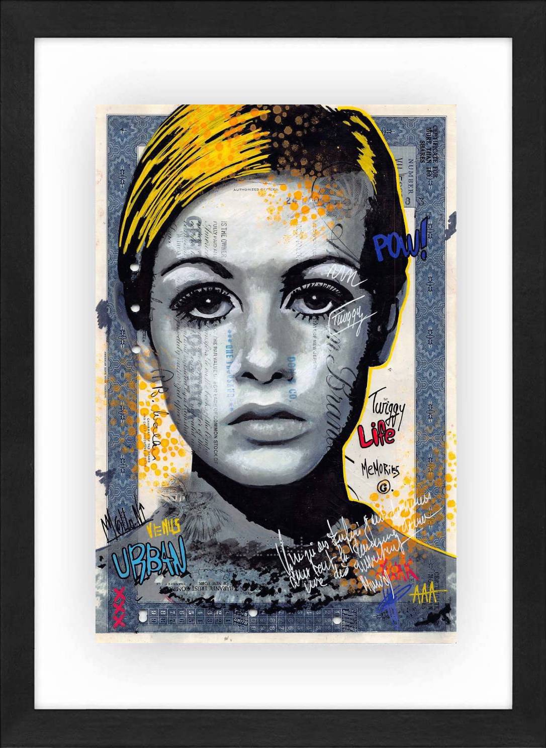 Nathalie Molla : Twiggy by Nathalie Molla | Signature Fine Art