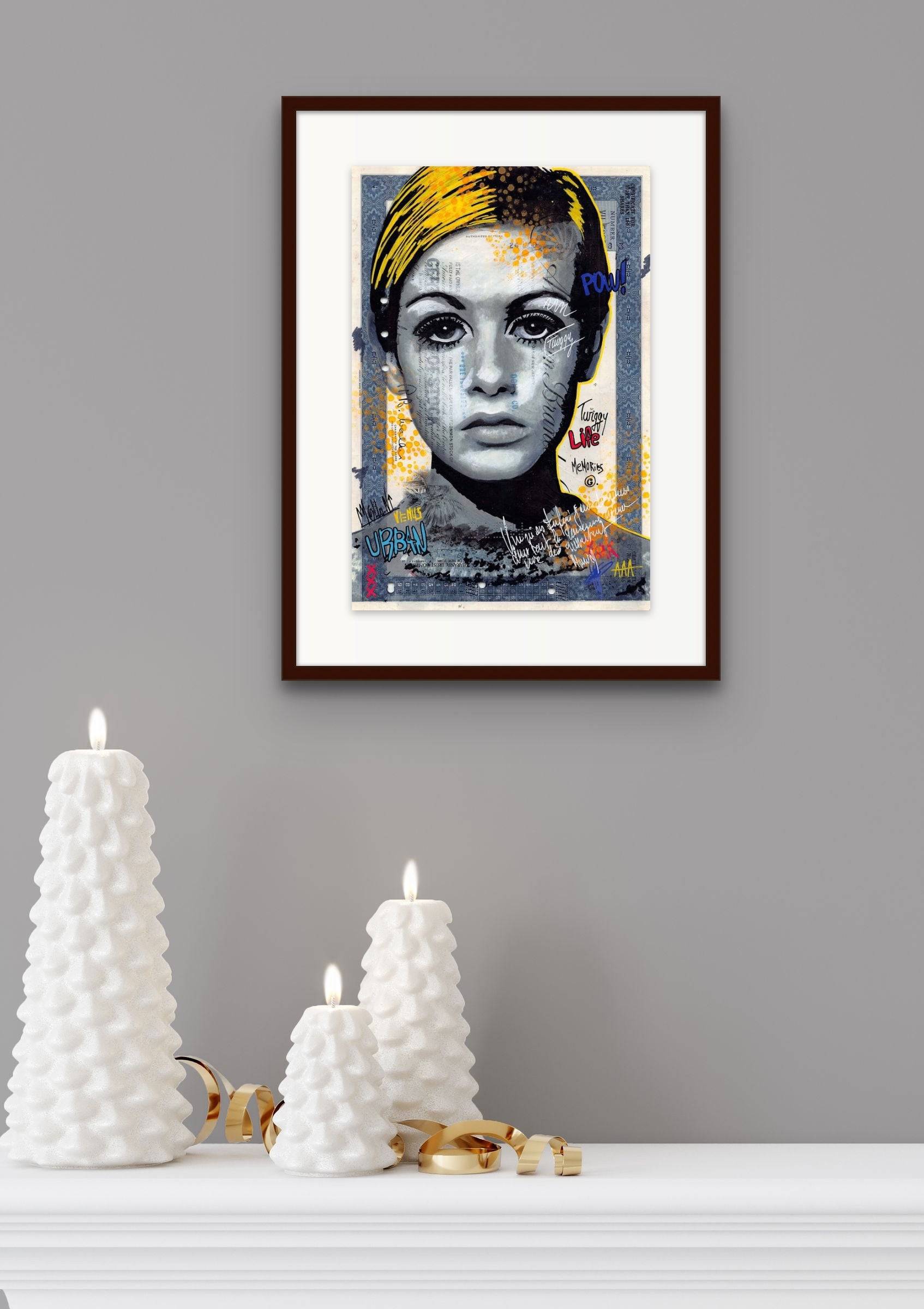 Nathalie Molla : Twiggy by Nathalie Molla | Signature Fine Art