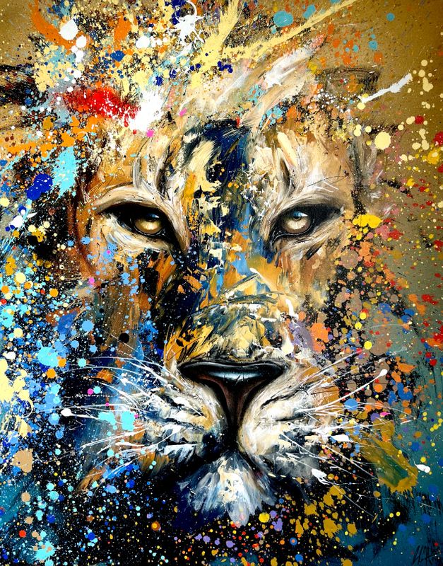 Sax (Henry Blache) : Urban Lion | Signature Fine Art