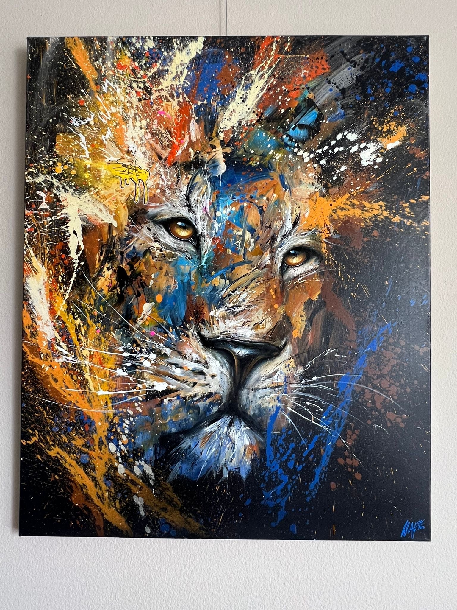 Sax (Henry Blache) : Urban Lion | Signature Fine Art