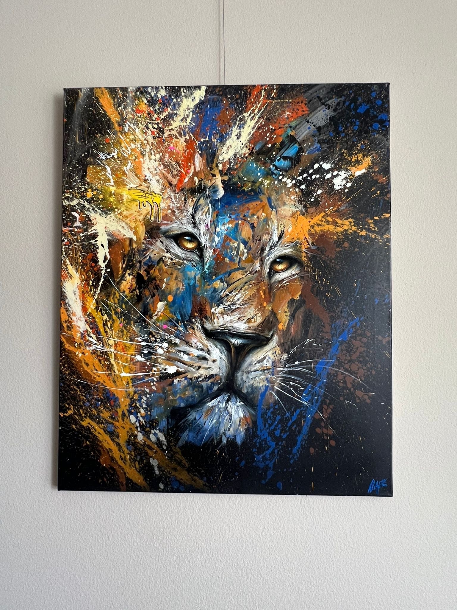 Sax (Henry Blache) : Urban Lion | Signature Fine Art