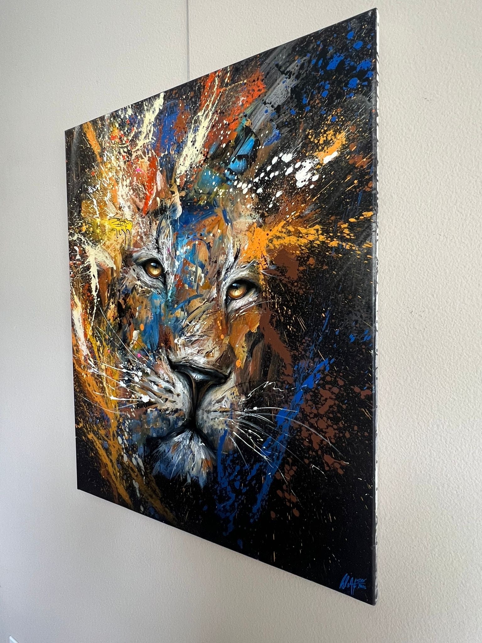 Sax (Henry Blache) : Urban Lion | Signature Fine Art