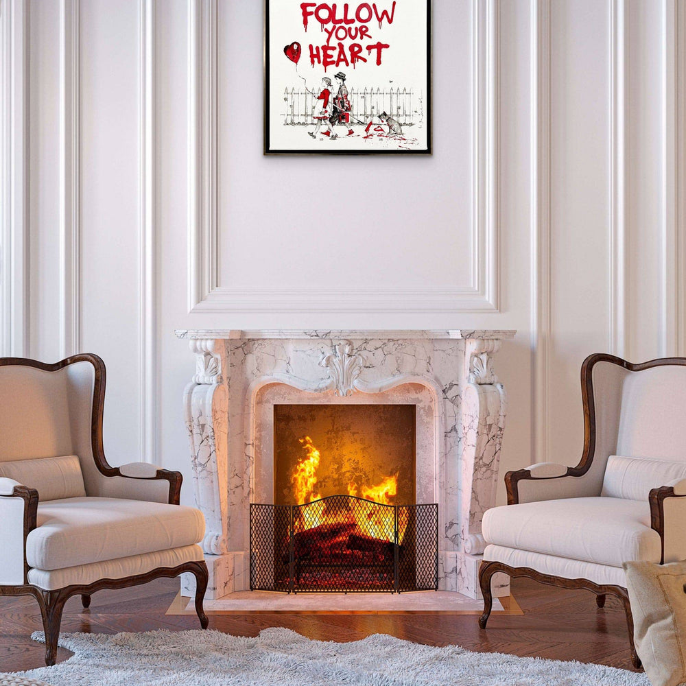 Valentines (Screen print on canvas) by Mr. Brainwash - Signature Fine Art