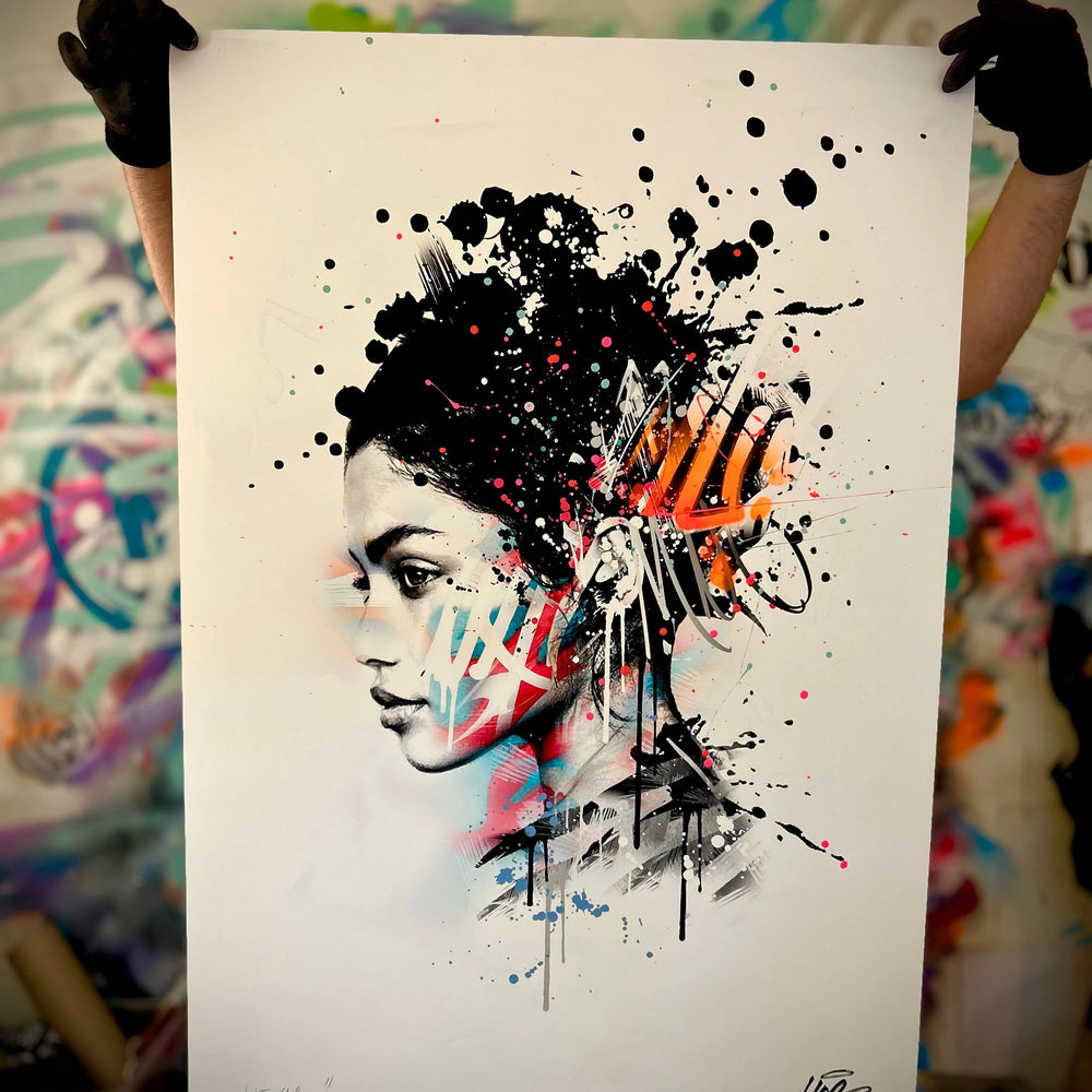 
                  
                    Yelena (Orange) by Hope1393 by Hope 1393 - Signature Fine Art
                  
                