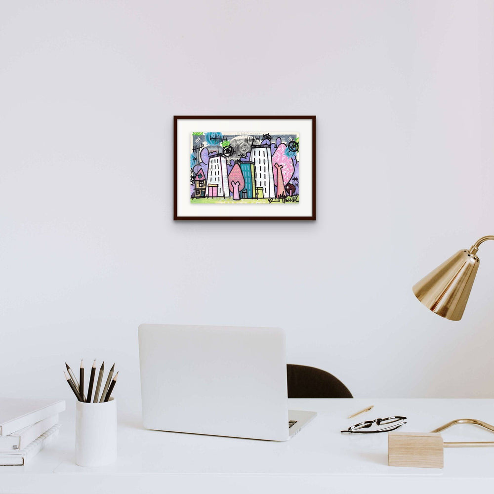 
                  
                    Young, I lived in a little little house by Micowel - Signature Fine Art
                  
                