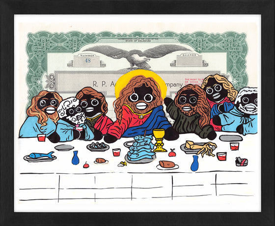 Last supper by Penguino