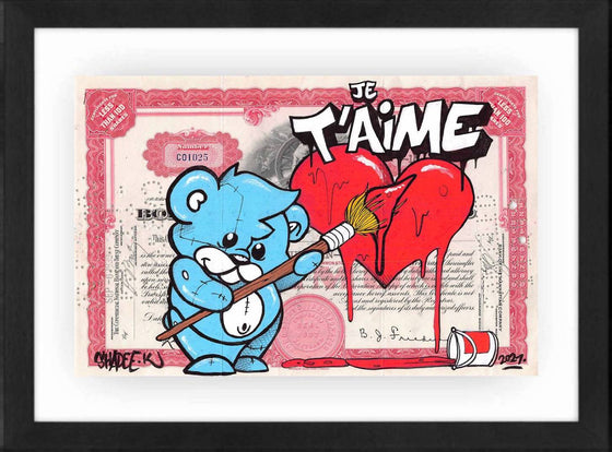 Je t'aime by Kevin Shadee (Limited Edition Print) by Kevin Shadee - Signature Fine Art