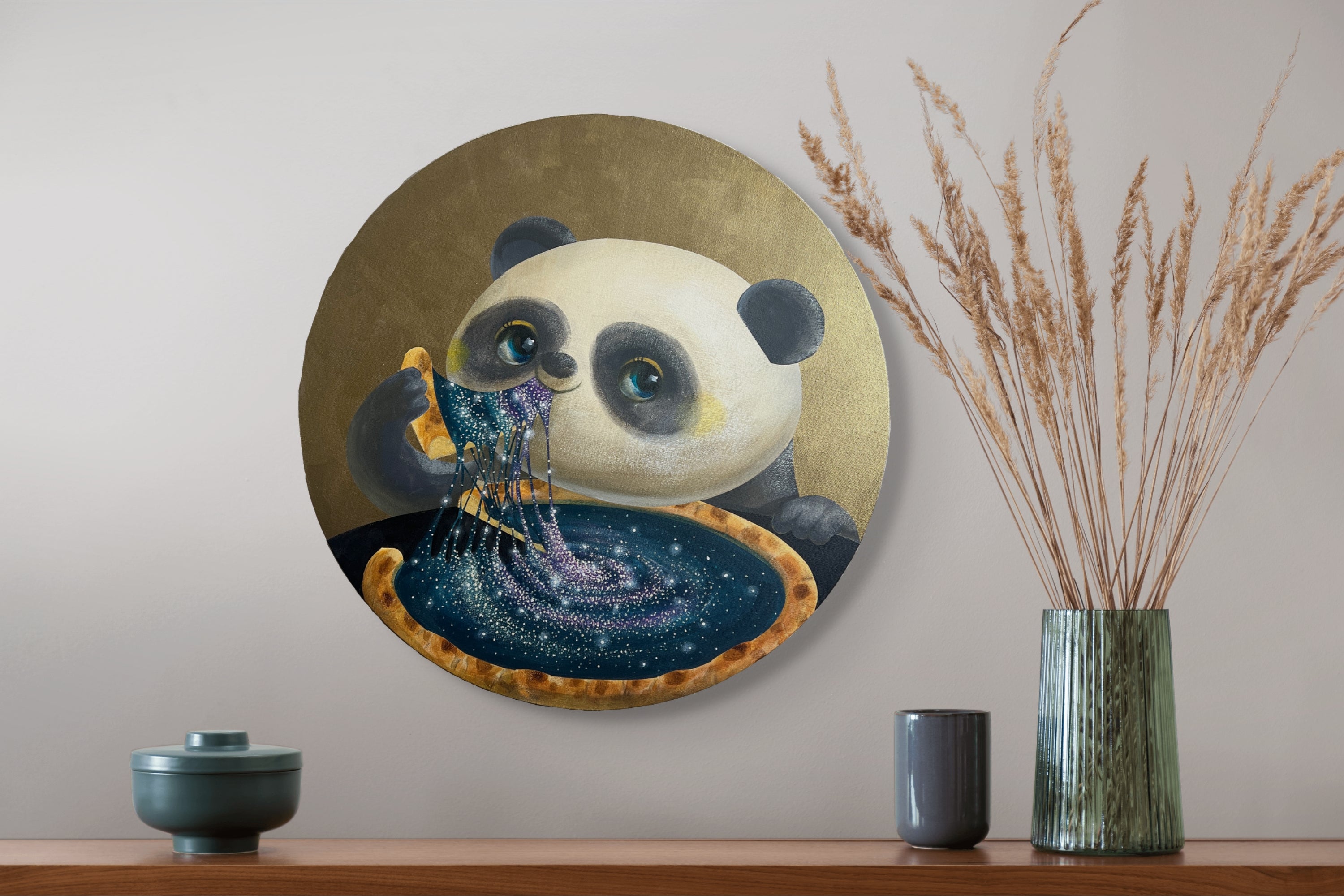 絵画 BE KIND Akio Harada : ko nishite zen | Signature Fine Art