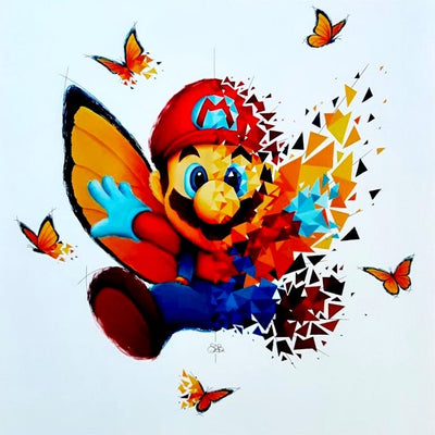 Mario Butterfly by Sabrina Beretta