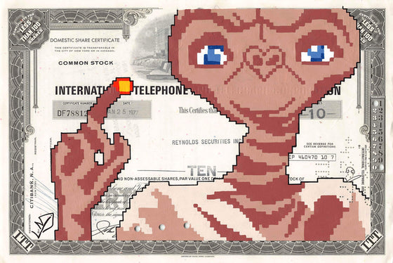 E.T. Phone Home by Pix3ln - Signature Fine Art