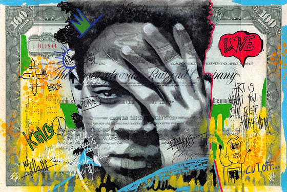 Basquiat by Nathalie Molla - Signature Fine Art