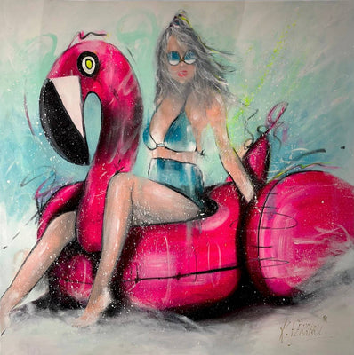 Flamingo by Katia Ferrari - Signature Fine Art