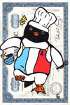 Master Chef Penguino by Eva - Signature Fine Art