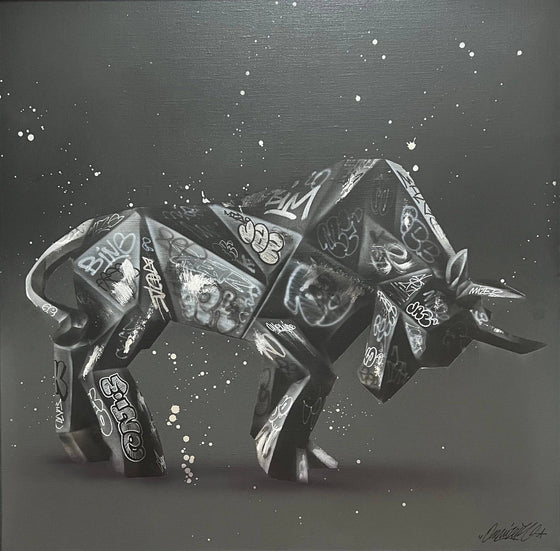 Bull by Onemizer - Signature Fine Art