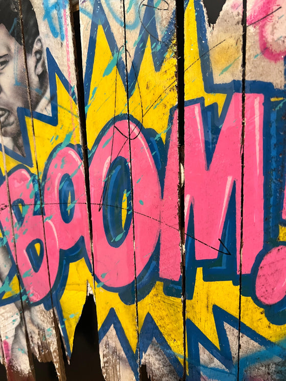 Boom! Tribute to Muhammad Ali by Onemizer - Signature Fine Art