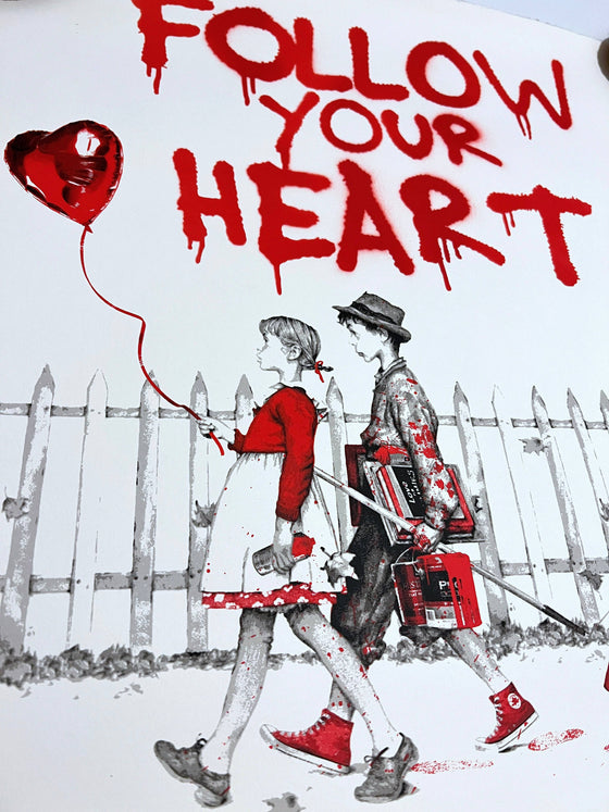Valentines (Screen print on paper) by Mr. Brainwash - Signature Fine Art