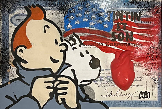Tintin Son by cObo - Signature Fine Art