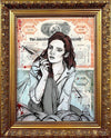 The Smoking Girl ( Double ) by Esboner - Signature Fine Art