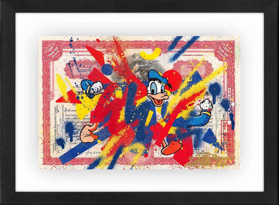 Donald X Picasso by Brunograffer - Signature Fine Art