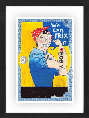 Rosy can Fix it by Freaks the Fab - Signature Fine Art