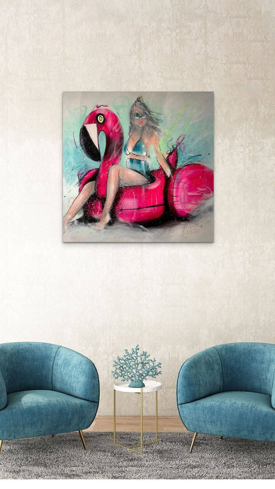 Flamingo by Katia Ferrari - Signature Fine Art