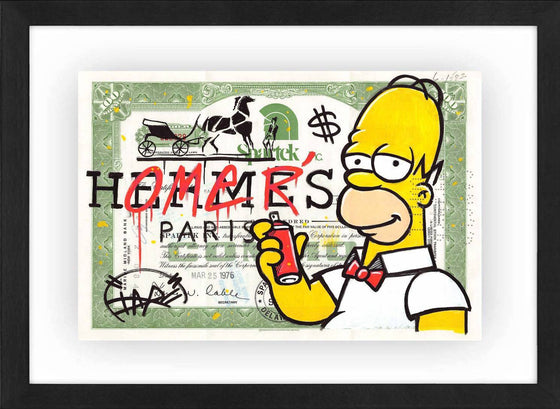 Homer Vandal by Daru - Signature Fine Art