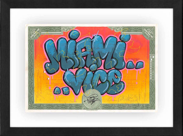 Miami Vice by Pegaz - Signature Fine Art