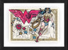 Wonder Woman VS Covid by Katia Ferrari - Signature Fine Art