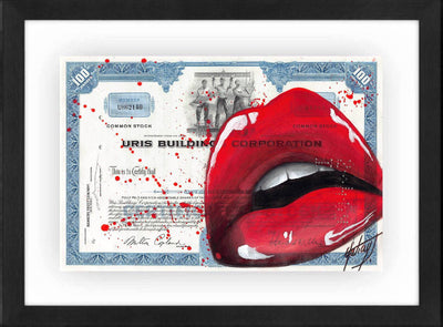 Glossy Lips by Julie Galiay - Signature Fine Art