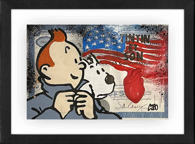 Tintin Son by cObo - Signature Fine Art